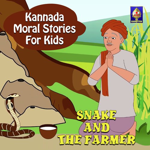 Kannada Moral Stories for Kids - Snake And The Farmer