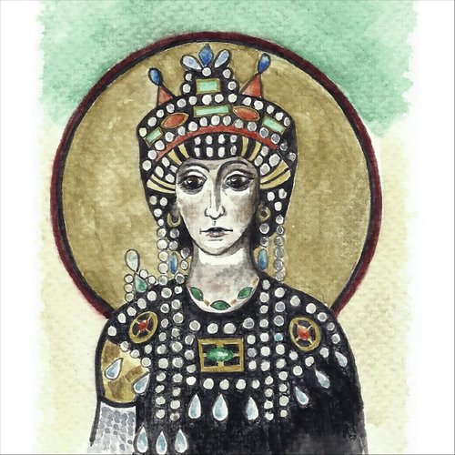 Theodora in Green and Gold_poster_image