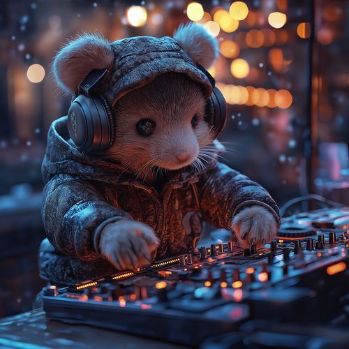 Crazy Hamster EDM Christmas Festivities_poster_image