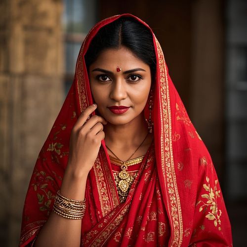 Sari ki lehraate rang