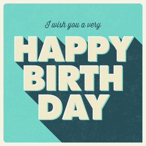 Happy Birthday