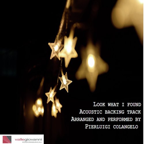 Look what I found (Acoustic Backing Track)_poster_image