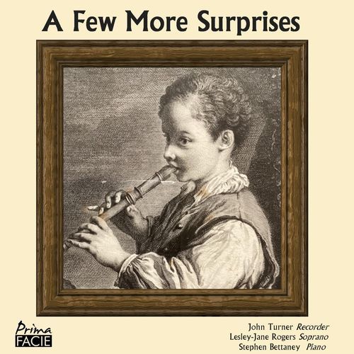 Banfield: Three Miniatures, for descant recorder and piano II. Lento cover art