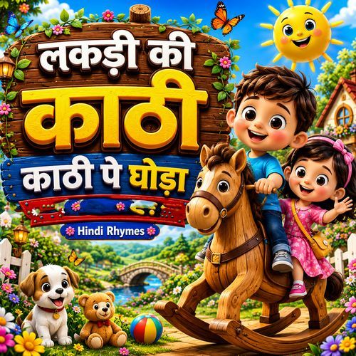 Lakdi Ki Kathi Kathi Pe Ghoda (Nursery Rhymes Song )