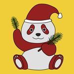 Santa's Panda