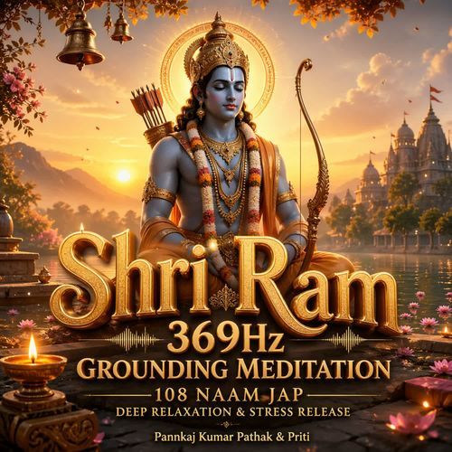 Shri Ram 369Hz Grounding Meditation  108 Naam Jap  Deep Relaxation & Stress Release