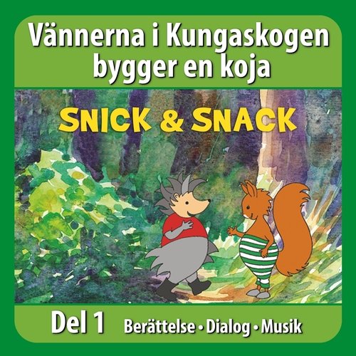 Fyra stycken bygger på kojan