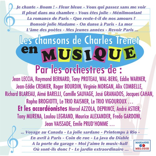 Les chansons de Charles Trenet en musique