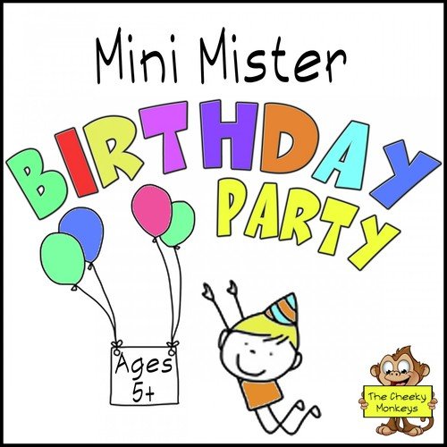 Mini Mister Birthday Party (Ages 5+)