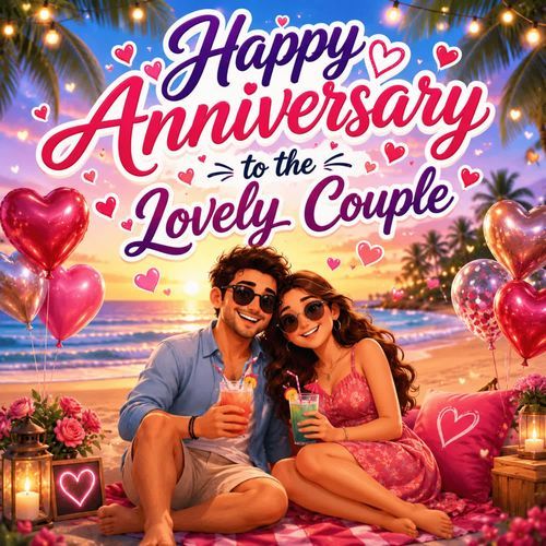 Happy Anniversary to the Lovely Couple