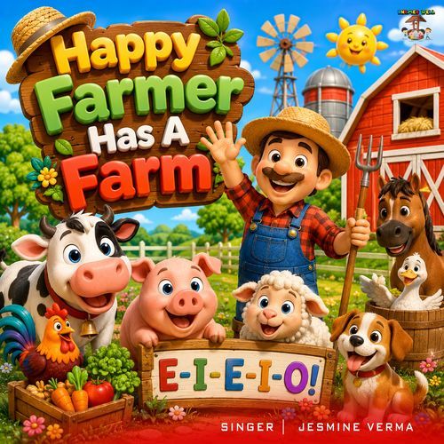 Happy Farmer Has A Farm