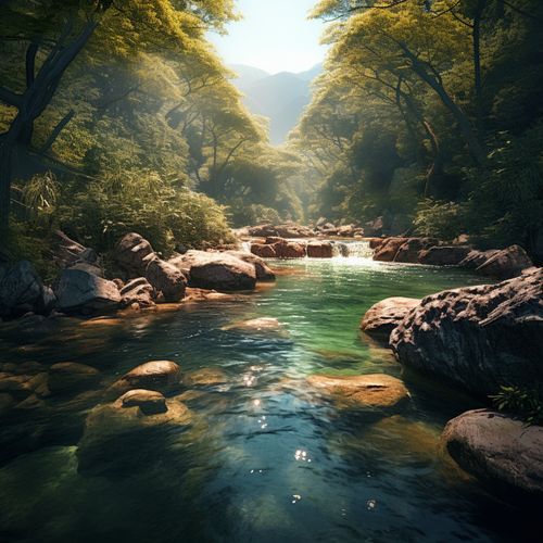 Relaxing Water for Dogs: Calming River Sounds_poster_image