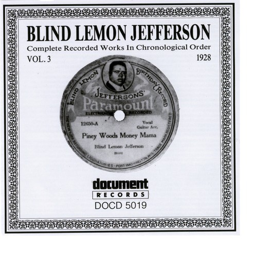 Blind Lemon Jefferson Vol. 3 1928