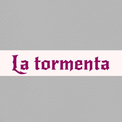 La tormenta cover art