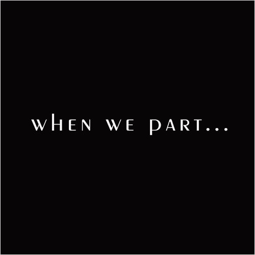 When We Part... cover art