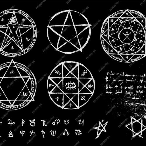 Hexagonal cover art