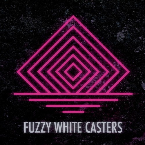 Fuzzy White Casters