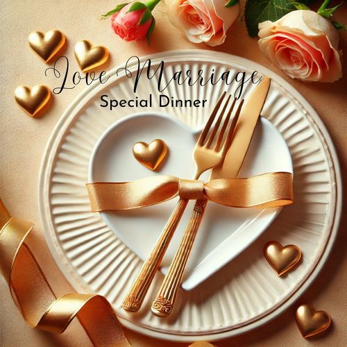 Love Marriage Special Dinner: Unwind Over Delicious Food and Jazz, Unforgettable Memories Together, Romantic Feast_poster_image