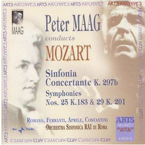 W.A. Mozart: Sinfonia Concertante K.297b, Symphonies Nos. 25 K.183 &amp; 29 K.201_poster_image