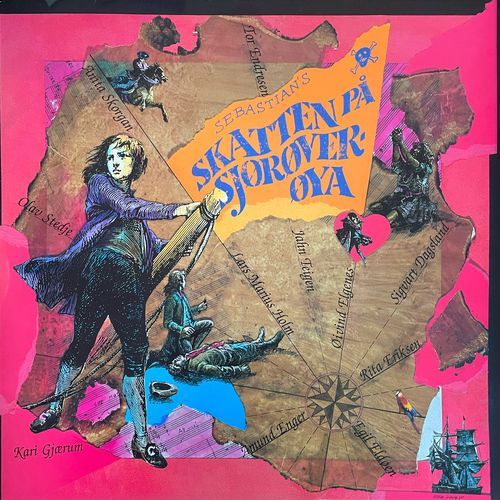 Sjørøversangen cover art