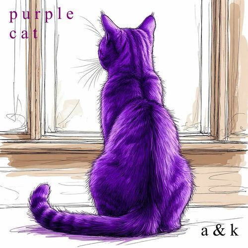 purple cat