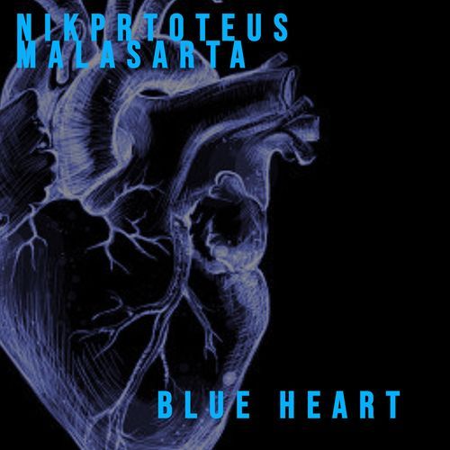 blue heart cover art