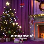 Christmas Fireplace (Lofi Christmas Music) artwork