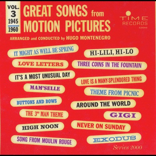 Great Songs From Motion Pictures 3