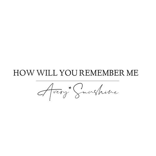 How Will You Remember Me_poster_image