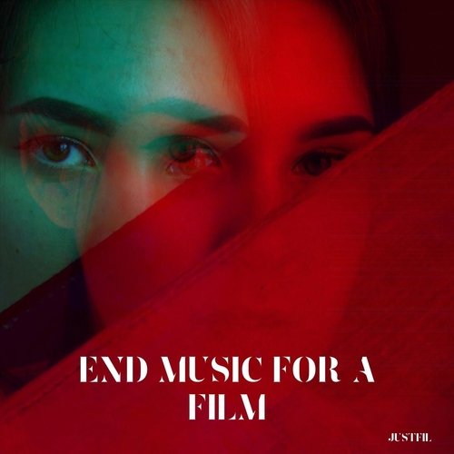 The end in blue cover art