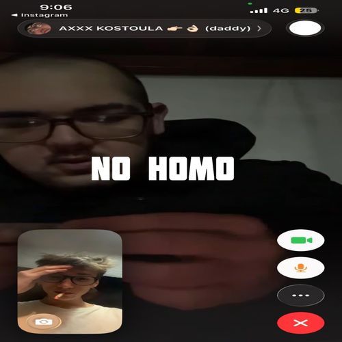 NO HOMO cover art