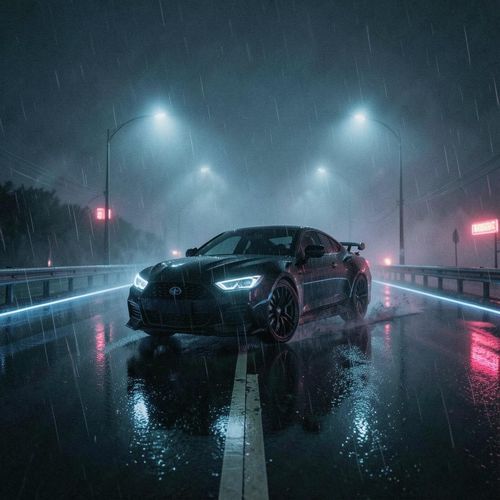 Golden Urban Rain