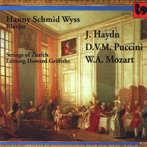 Klavierkonzerte von Joseph Haydn, Domenico V. Puccini, Wolfgang A. Mozart