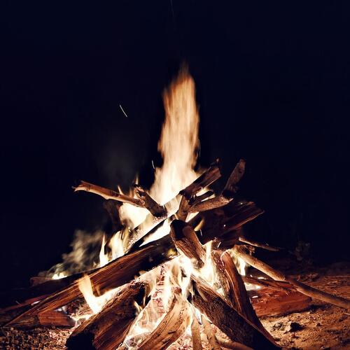 Quiet Fire Sound to Help You Ease Off to Sleep_poster_image