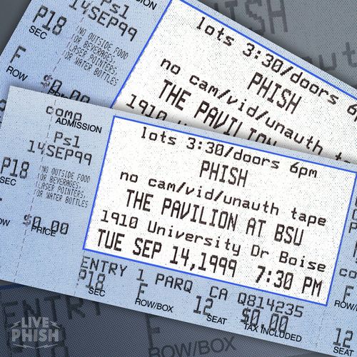 PHISH: 9/14/99 Boise State University Pavilion, Boise, ID (Live)