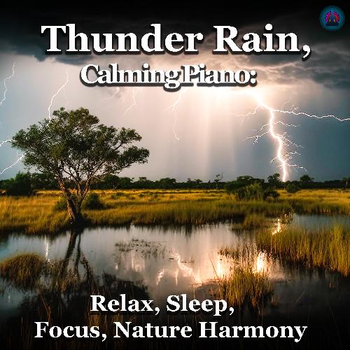 Thunder Rain, Calming Piano: Relax, Sleep, Focus, Nature Harmony