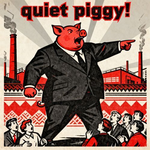 Quiet Piggy! cover art