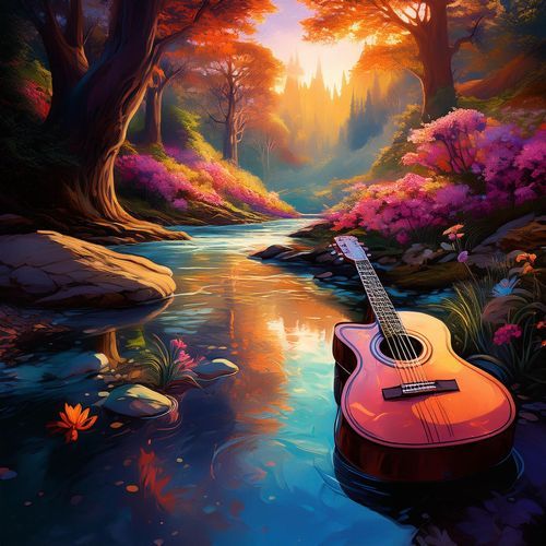 Creek Calm: Relaxation Guitar Melodies_poster_image