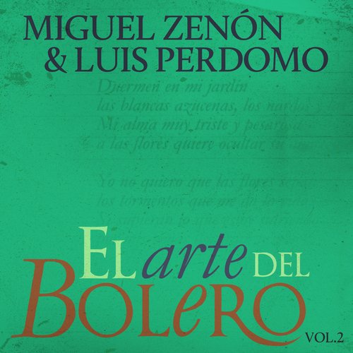 El Arte Del Bolero, Vol. 2_poster_image