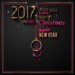 2017 Wish You a Very Merry Christmas and a Happy New Year
