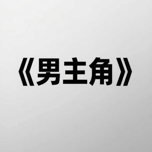 男主角 cover art