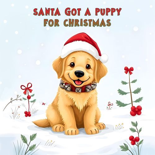 Santa Got A Puppy For Christmas_poster_image