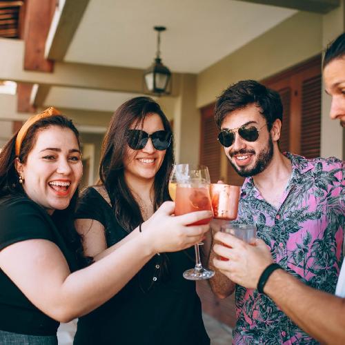 Joyful Jazz Guitar Trio - Vibe for Making Cocktails cover art