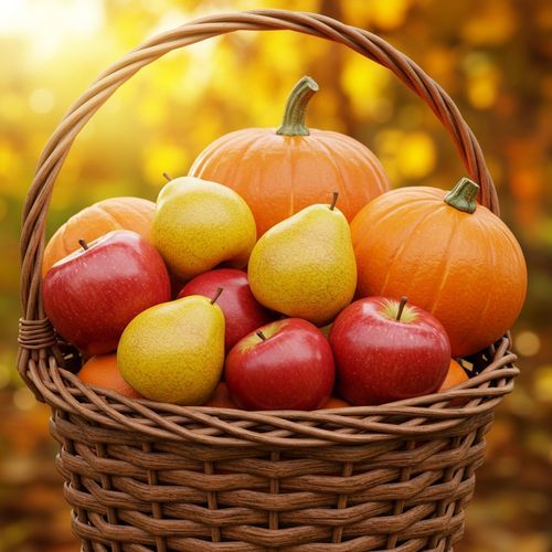 Autumn Fruit Basket cover art