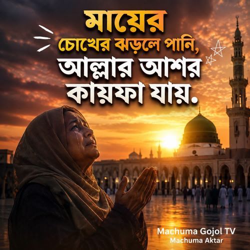 আল্লাহর হাশর্য কাইফা যায়, মায়ের চোখের জলে পানি আল্লাহর হাসর কাইফা যায়