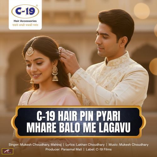 C-19 Hair Pin Pyari Mhare Balo Me Lagavu
