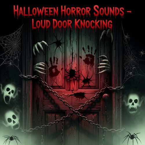 Creepy Door Knocking with Whispers 8D