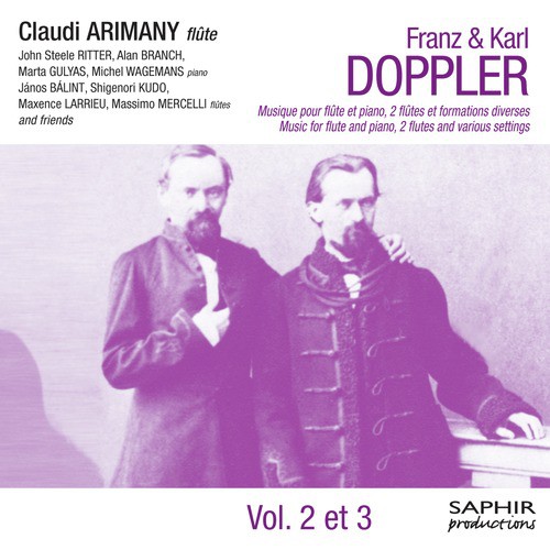 Doppler: Musique pour flûte et piano, deux flûtes et formations diverses Vol. 2