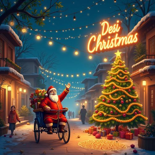 Desi Christmas Lights_poster_image