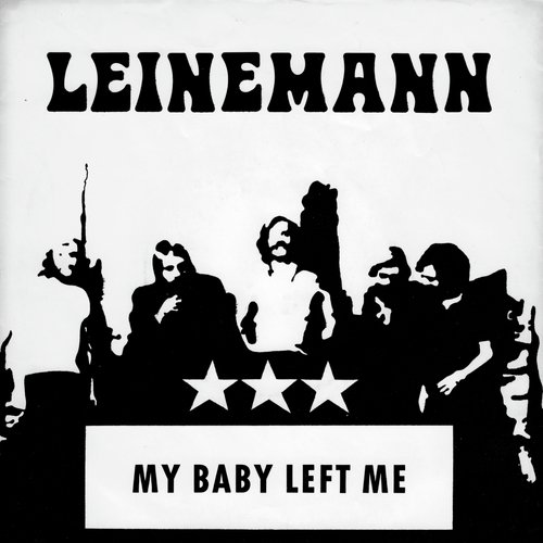 My Baby Left Me cover art